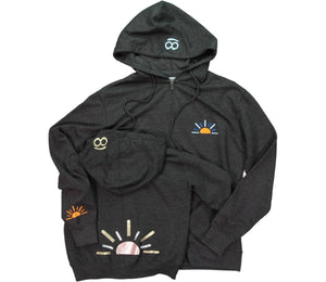 Sunny Daze Fleece Zip Hoodie Toddler Boys