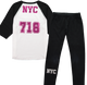 NYC 718 Set (Leggings and Tee)