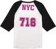 NYC 718 Baseball Tee (Toddler Girls)